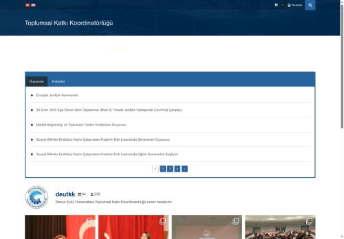 Toplumsal Katkı Koordinatörlüğü