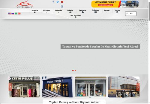 Toptan Kumaş Ve Hazır Giyimin Adresi - Giyimkent