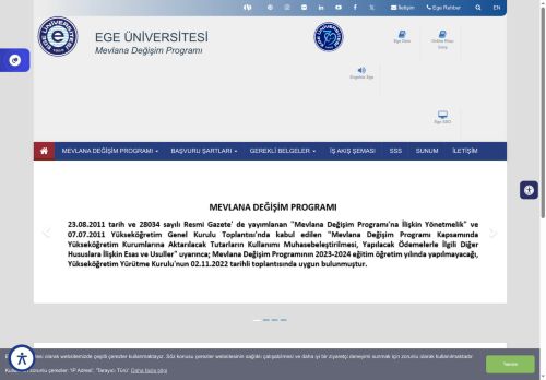 E.Ü. Mevlana Değişim Programı