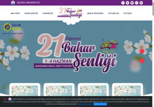 21. Öğrenci Bahar Şenliği