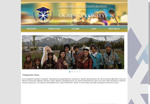Öğrenci Konseyi - Erzurum Teknik Üniversitesi
