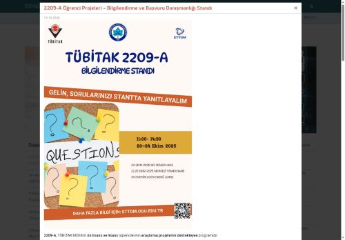 Teknoloji Transfer Ofisi Uygulama ve Araştırma Merkezi | Eskişehir Osmangazi Üniversitesi - Anasayfa