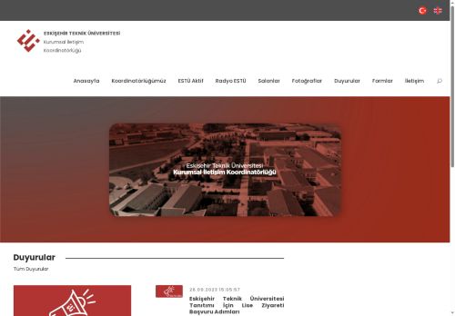 Kurumsal İletişim Koordinatörlüğü - Eskişehir Teknik Üniversitesi