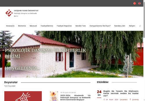 Psikolojik Danışma ve Rehberlik Birimi - Eskişehir Teknik Üniversitesi