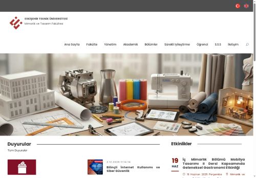 Mimarlık ve Tasarım Fakültesi - Eskişehir Teknik Üniversitesi