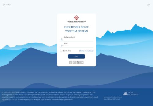 Giriş Sayfası - enVision