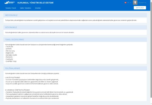Kurumsal Yönetim Bilgi Sistemi