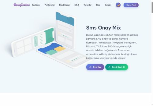Sanal Numara ile SMS Doğrulama