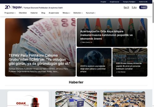 Türkiye Ekonomi Politikaları Araştırma Vakfı - TEPAV