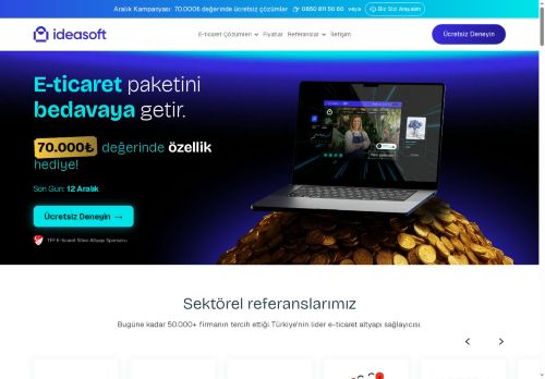 ideasoft | Uzman E-Ticaret Altyapı Çözümleri