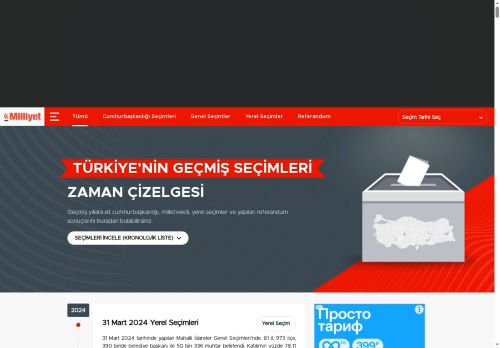 Geçmişten Bugüne Tüm Türkiye Genel ve Yerel Seçimleri - Seçim Sonuçları
