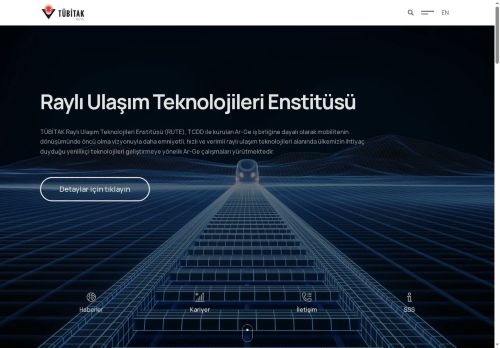 Raylı Ulaşım Teknolojileri Enstitüsü — TÜBİTAK RUTE