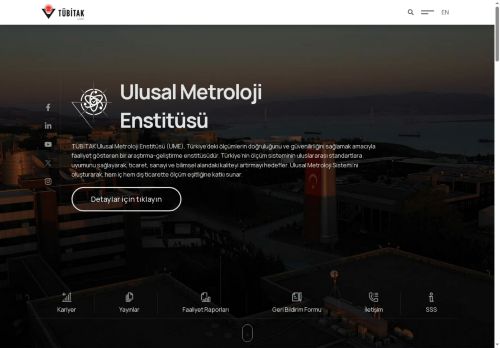 Ulusal Metroloji Enstitüsü — TÜBİTAK UME - UME