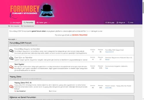 ForumBey.COM - 
        
            Kaliteli Genel Forum Sitesi