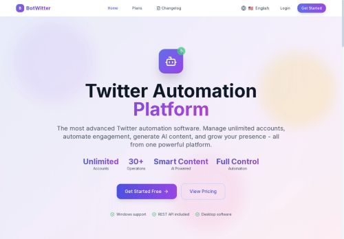 Twitter & X Automation Platform | Growth Tool - BotWitter