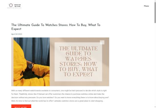 Book for me store watches