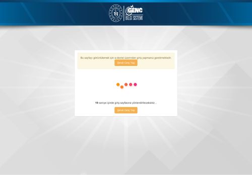 T.C. Genç Bilgi Sistemi