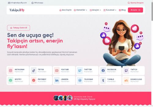 Ucuz ve Güvenilir Takipçi Satın Al | TakipciFly