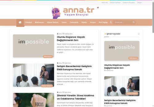 Yaşam Enerjisi - Anna