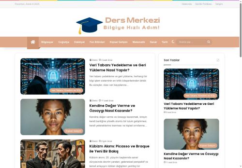 Bilgiye Hızlı Adım! - Ders Merkezi