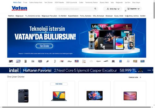 Teknoloji & Bilgisayar Hiperstore'u - VATAN BİLGİSAYAR