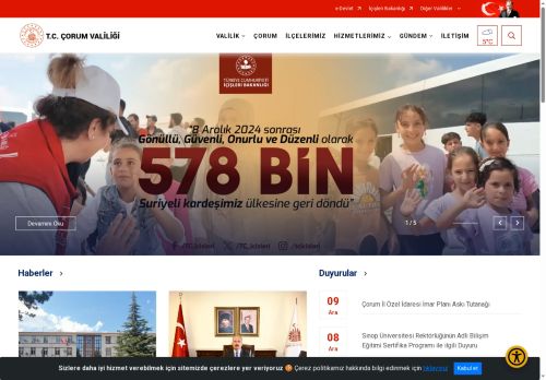 T.C. Çorum Valiliği