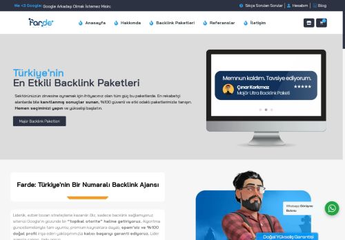 Farde | Türkiye'nin En Etkili Backlink Firması