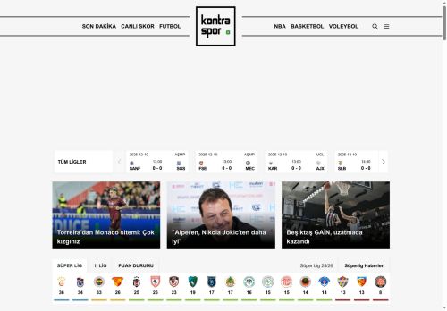 Spor Haberleri - Kontraspor