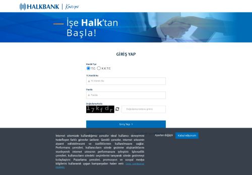 Türkiye Halk Bankası A.Ş. Kariyer Portalı