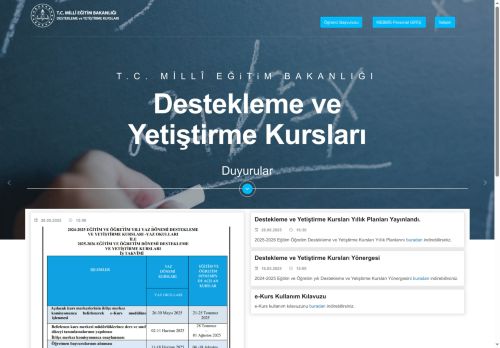 Millî Eğitim Bakanlığı E-Kurs