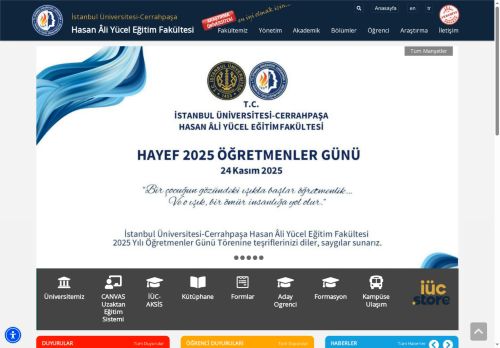 İÜC Hasan Ali Yücel Eğitim Fakültesi
