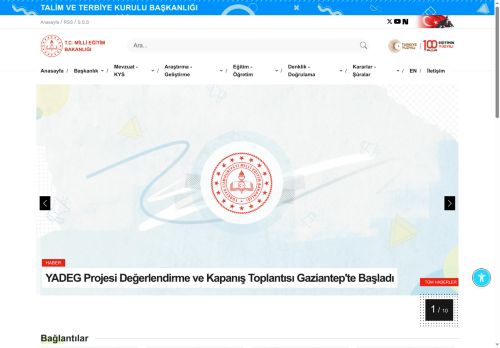 MEB TALİM VE TERBİYE KURULU BAŞKANLIĞI