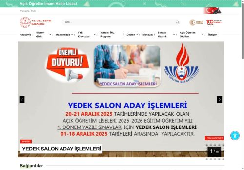 MEB Açık Öğretim İmam Hatip Lisesi