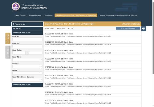 T.C. Anayasa Mahkemesi