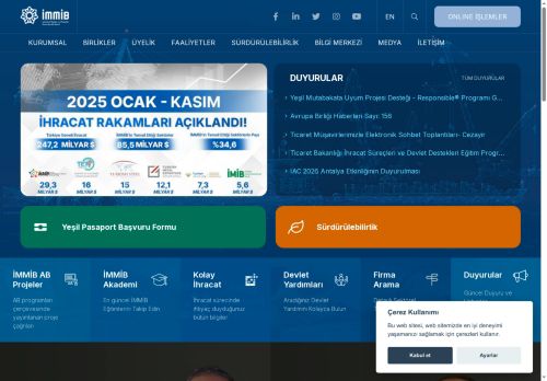 İkili Görüşmeler - İMMİB - Rezervasyon Sistemi