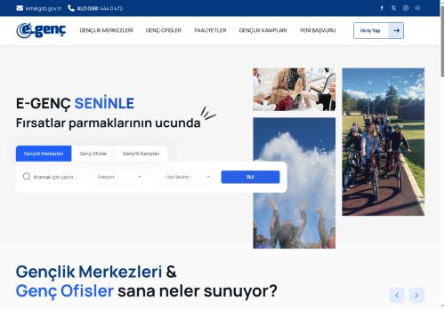 “ÜNİDES PROGRAMI” BAŞVURUSU - E-Genç