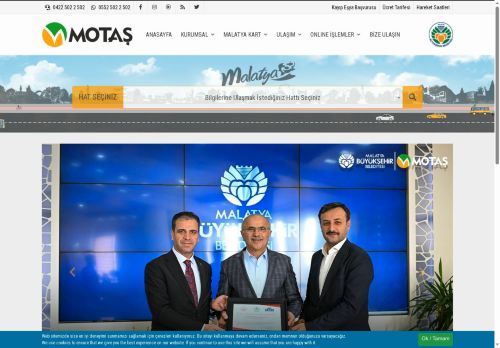 Malatya Büyükşehir Belediyesi Ulaşım Hizmetleri - Motaş AŞ