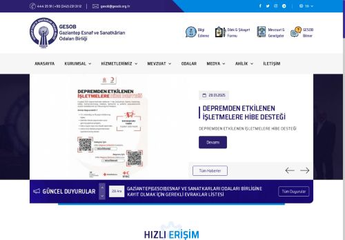 Gaziantep Esnaf ve Sanatkarları Odaları Birliği - SEECO Projesi kapsamında İstihdam Odaklı Mesleki Eğitim Programları Başlıyor.