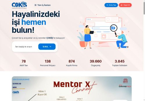 ÇOKİŞ - Çorum Belediyesi Kariyer ve İş Merkezi