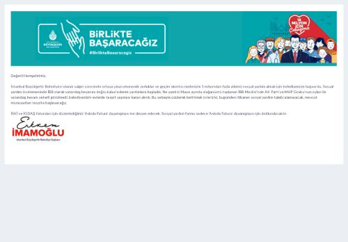 Yardım Başvuru Sayfası - Yardım