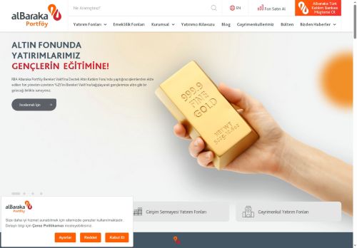Yatırım, Emeklilik ve Gayrimenkul Fonları - Albaraka Portföy