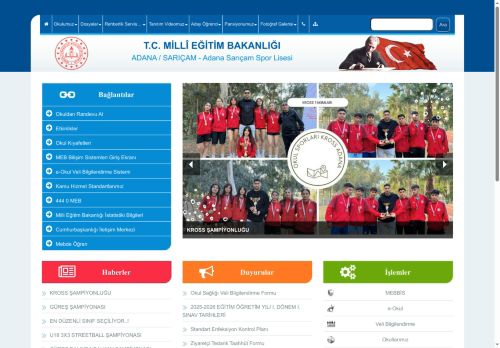 Adana Sarıçam Spor Lisesi - ADANA / SARIÇAM