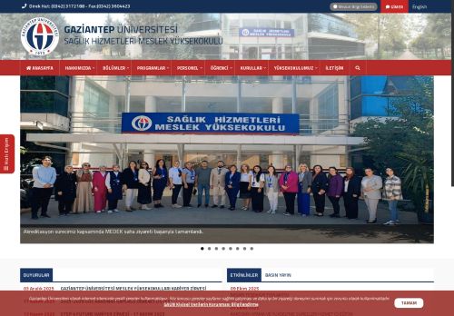 SAĞLIK HİZMETLERİ MESLEK YÜKSEKOKULU Yönetim Paneli