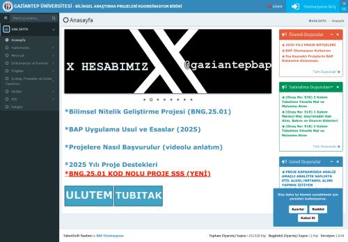 Gaziantep Üniversitesi BAPYB