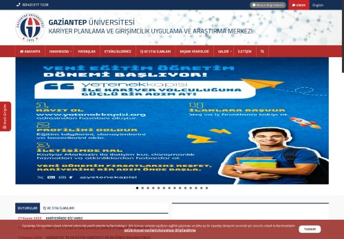 Kariyer Planlama Ve Girişimcilik Uygulama Ve Araştırma Merkezi