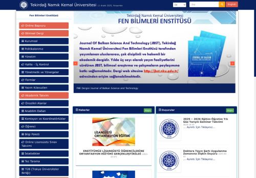 Fen Bilimleri Enstitüsü