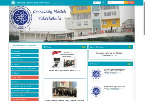 Çerkezköy Meslek Yüksekokulu