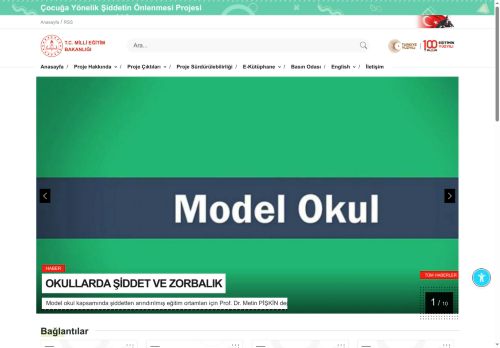 MEB Çocuğa Yönelik Şiddetin Önlenmesi Projesi