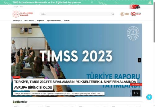 MEB TIMSS-Uluslararası Matematik ve Fen Eğilimleri Araştırması