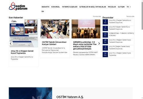 Ostim Endüstriyel Yatırımlar ve İşletme A.Ş.